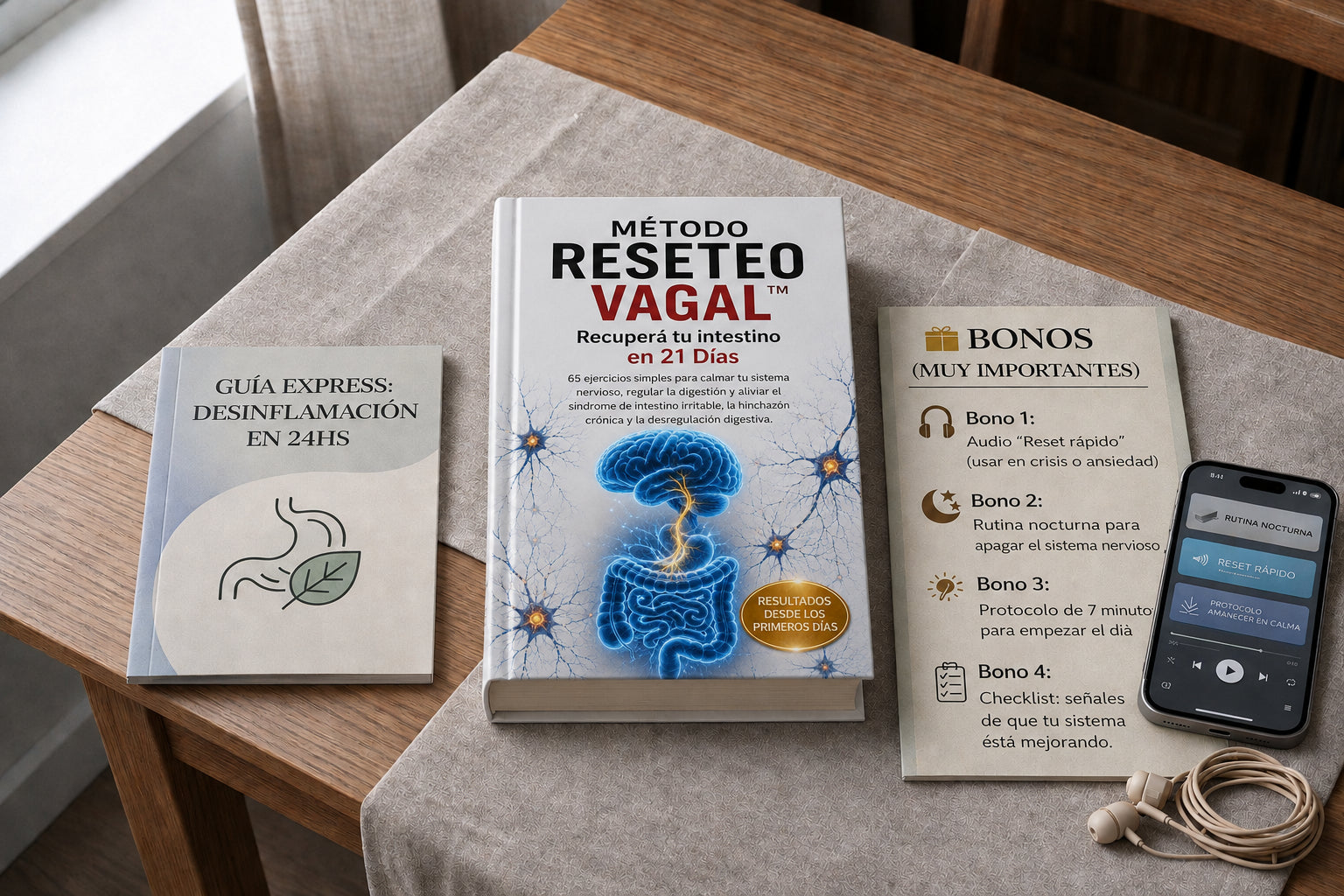 Método Reseteo Vagal - Eje Cerebro Intestino